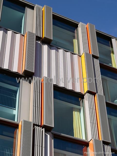 Anodized Akzonobel Powder Coating Pvdf Perforated Metal