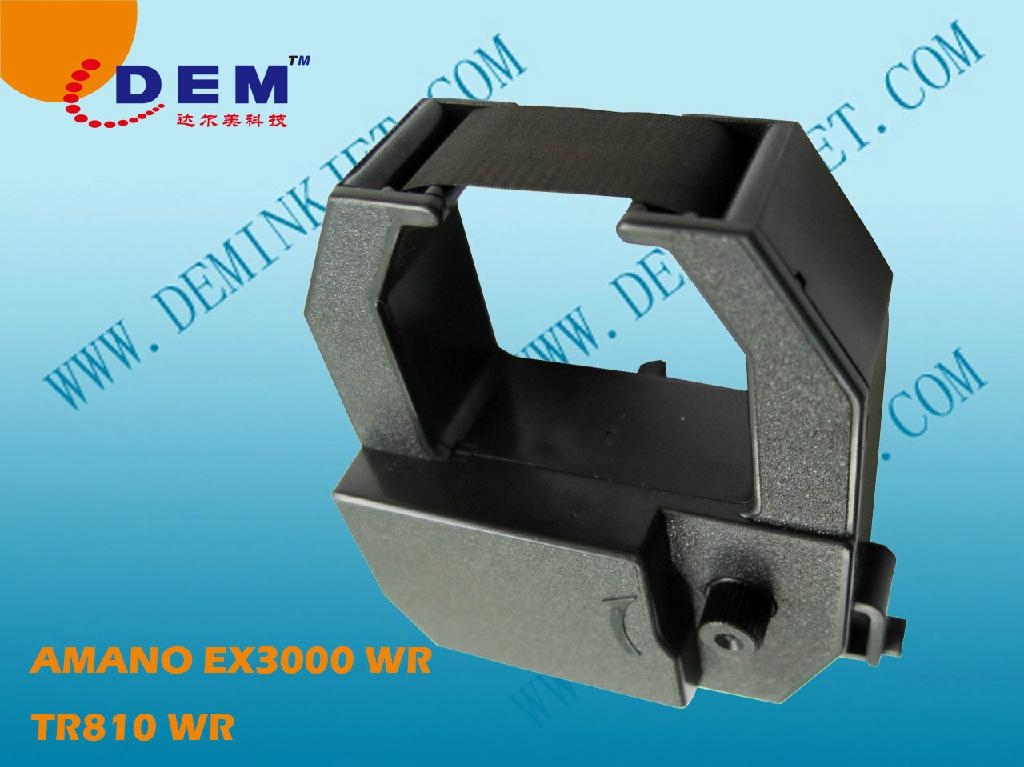 AMANO TR810 WR/EX-3000/5000/6000/VERTEX TR810/PIX3000 RIBBON