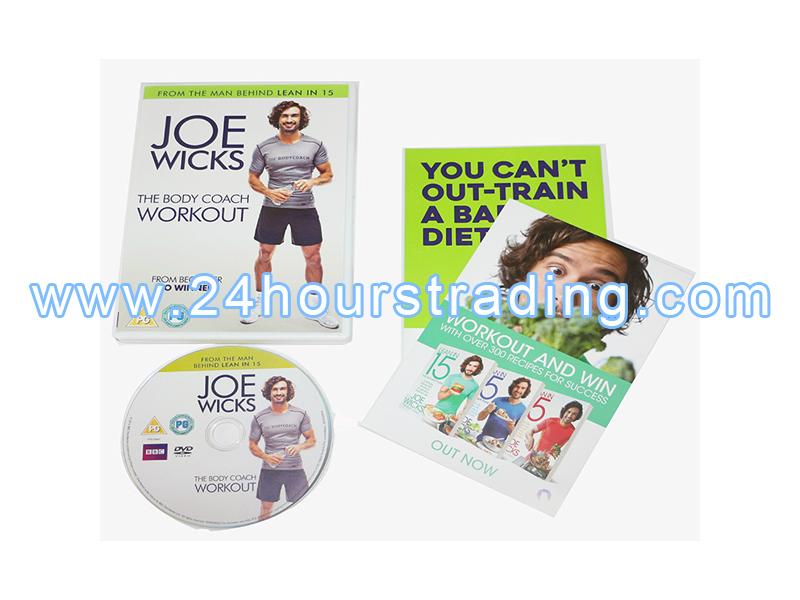 Joe Wicks The Body Coach Workout DVD Exercise Workout ...