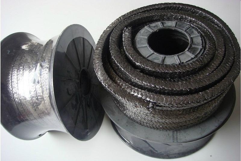 20*20mm Pure Graphite Packing 1kg for sealing /Graphite Braided Packing