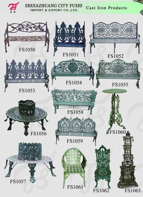 cast iron garden bench - Fushi (China Manufacturer ...