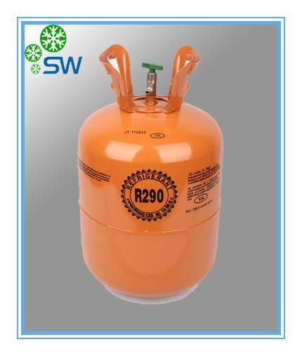 99 9 Purity Refrigerant Gas R290 SW China Manufacturer Alkyl