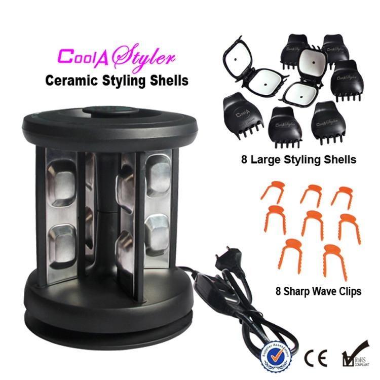 TopStyler Heated Ceramic Styling Shells Hair Curlers SC01 OEM