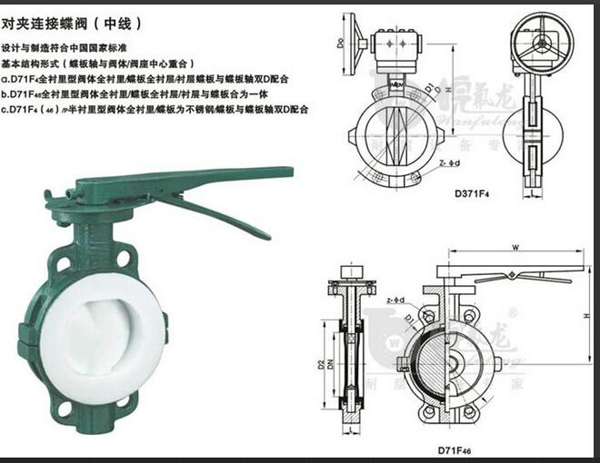 d71x软密封对夹式蝶阀