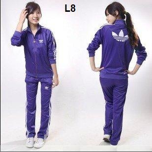 womens purple jogging suit