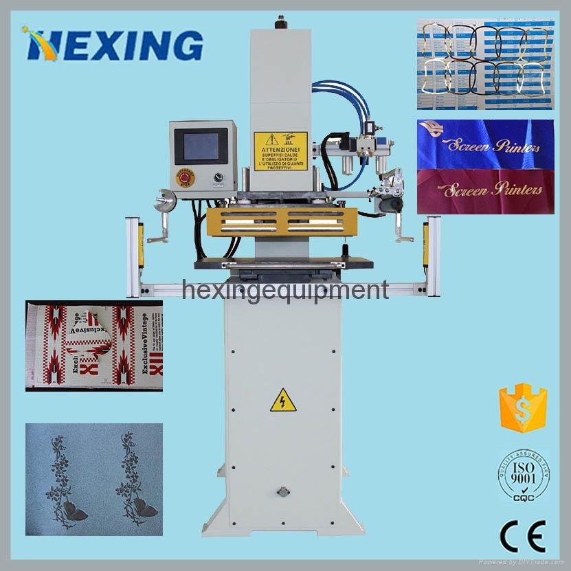 Automatic Hot Foil Stamping Machine Heat Press Printer For Rubber Leather Hx T Hexing