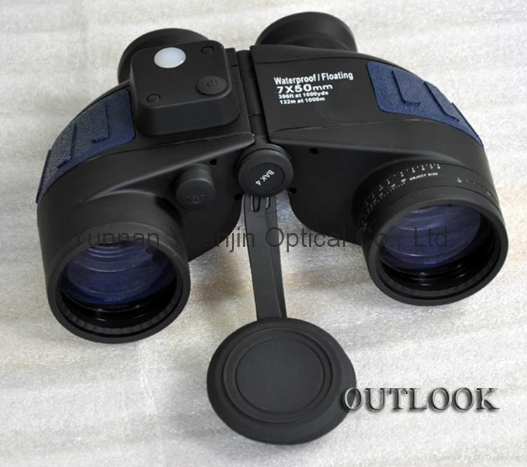 Highperformance 7X50 military binocular without compass marine
