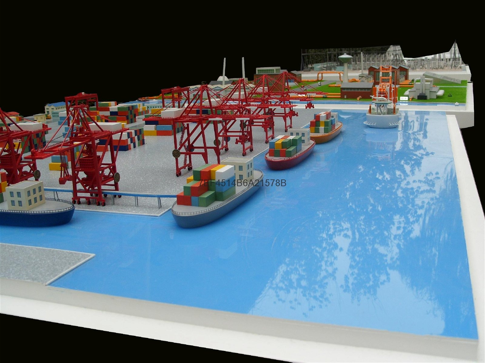 港口沙盘模型