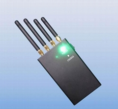 3g jammer portable - 4 Band 2W Portable WiFi, Cell Phone Signal Blocker