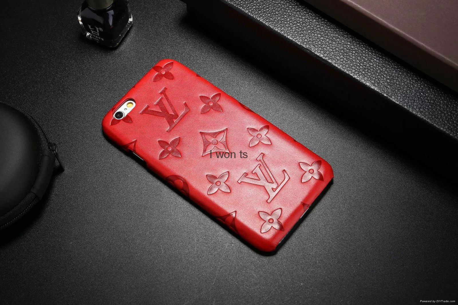 Wholesale new fashion Supreme red LV case covers for Iphone 7/7 plus phones - I7 (China ...