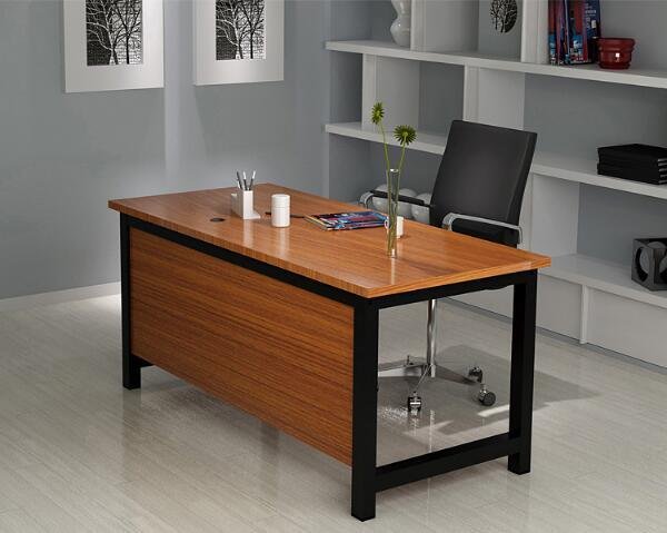 简单的现代办公桌员工桌子桌面个人办公桌商务会议桌
