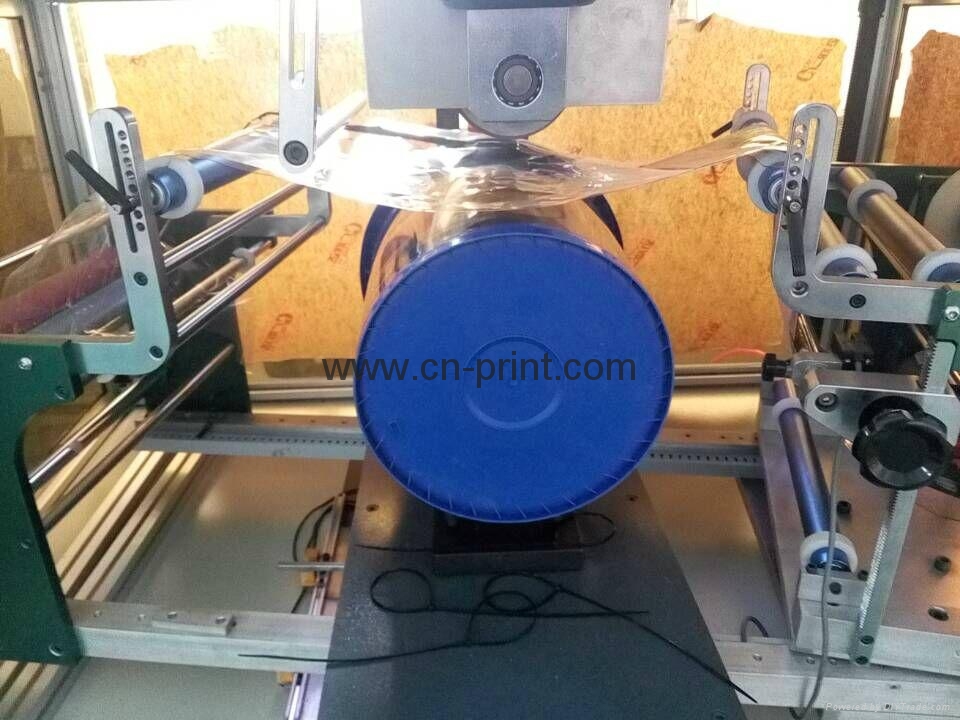 Painting bucket heat transfer printing machine with Drum fan film TH