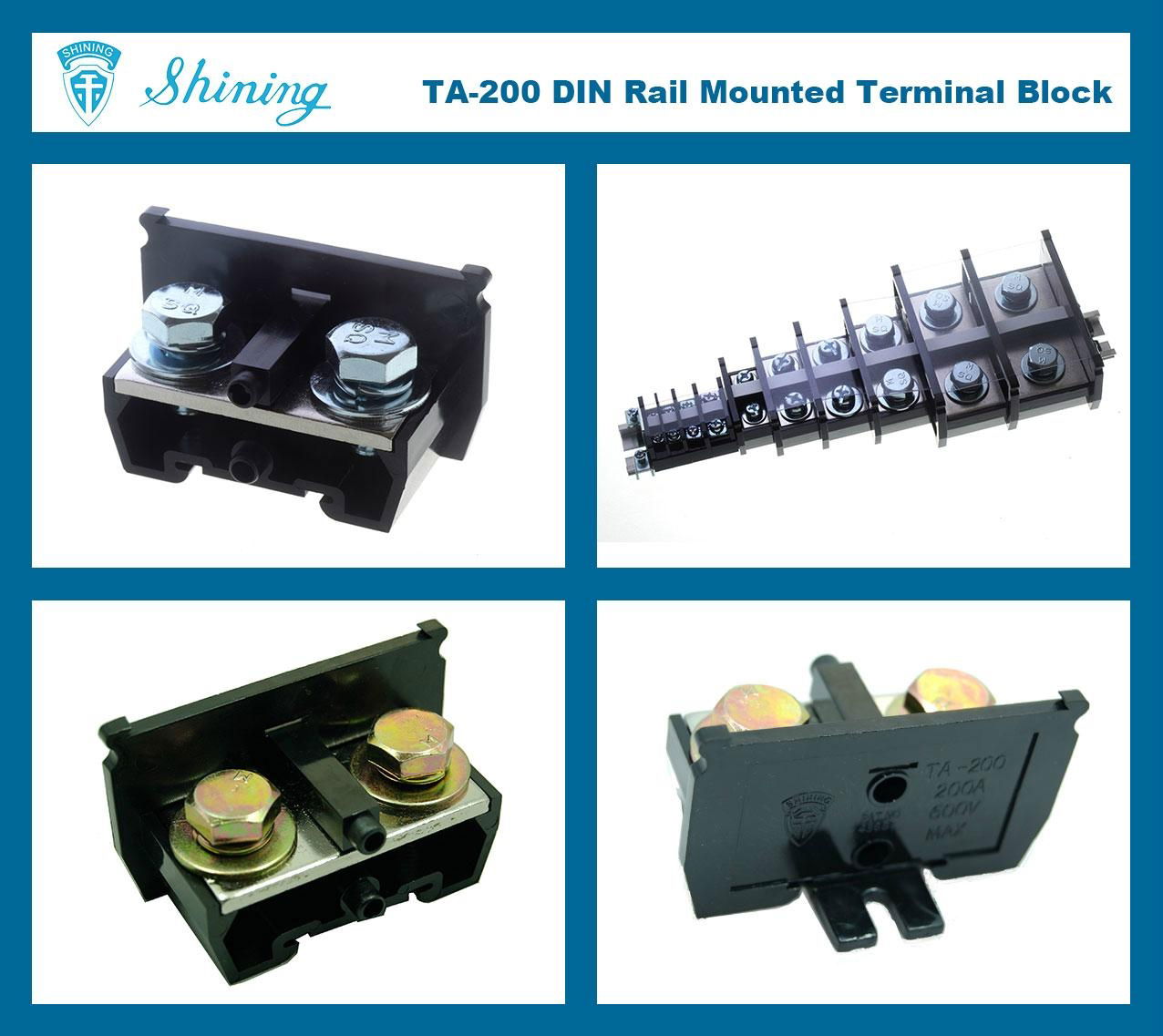 TA-200 Din Rail Assembly Terminal Block 