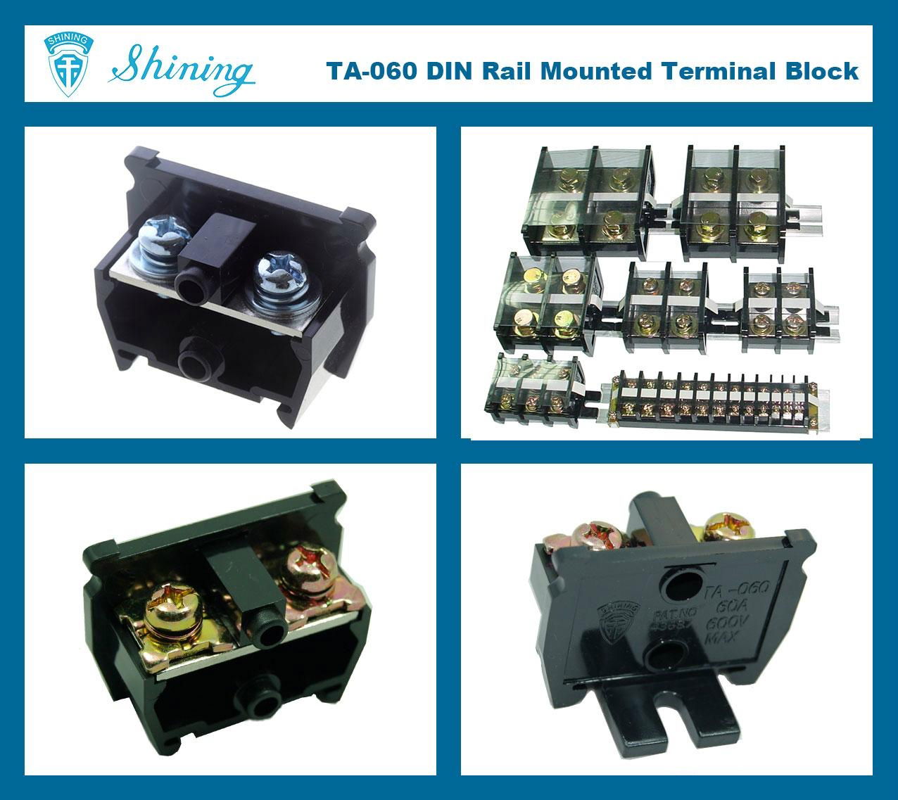 TA-060 Din Rail Assembly Terminal Block 