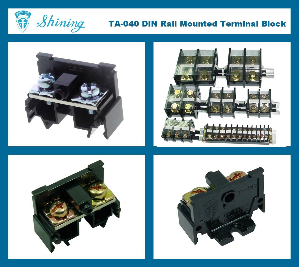 TA-040 Din Rail Assembly Terminal Block 