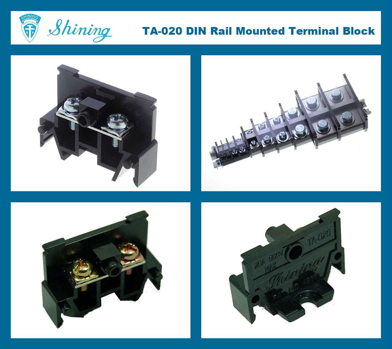 TA-020 Din Rail Assembly Terminal Block 