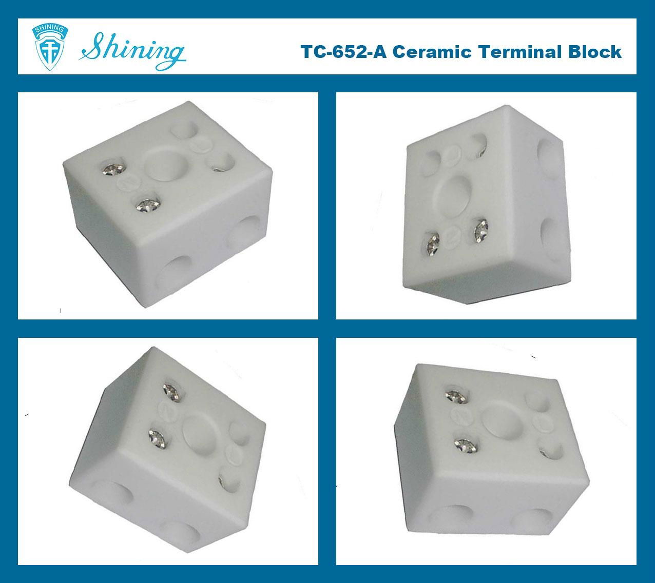 TC-652-A Ceramic Porcelain Terminal Block Connector