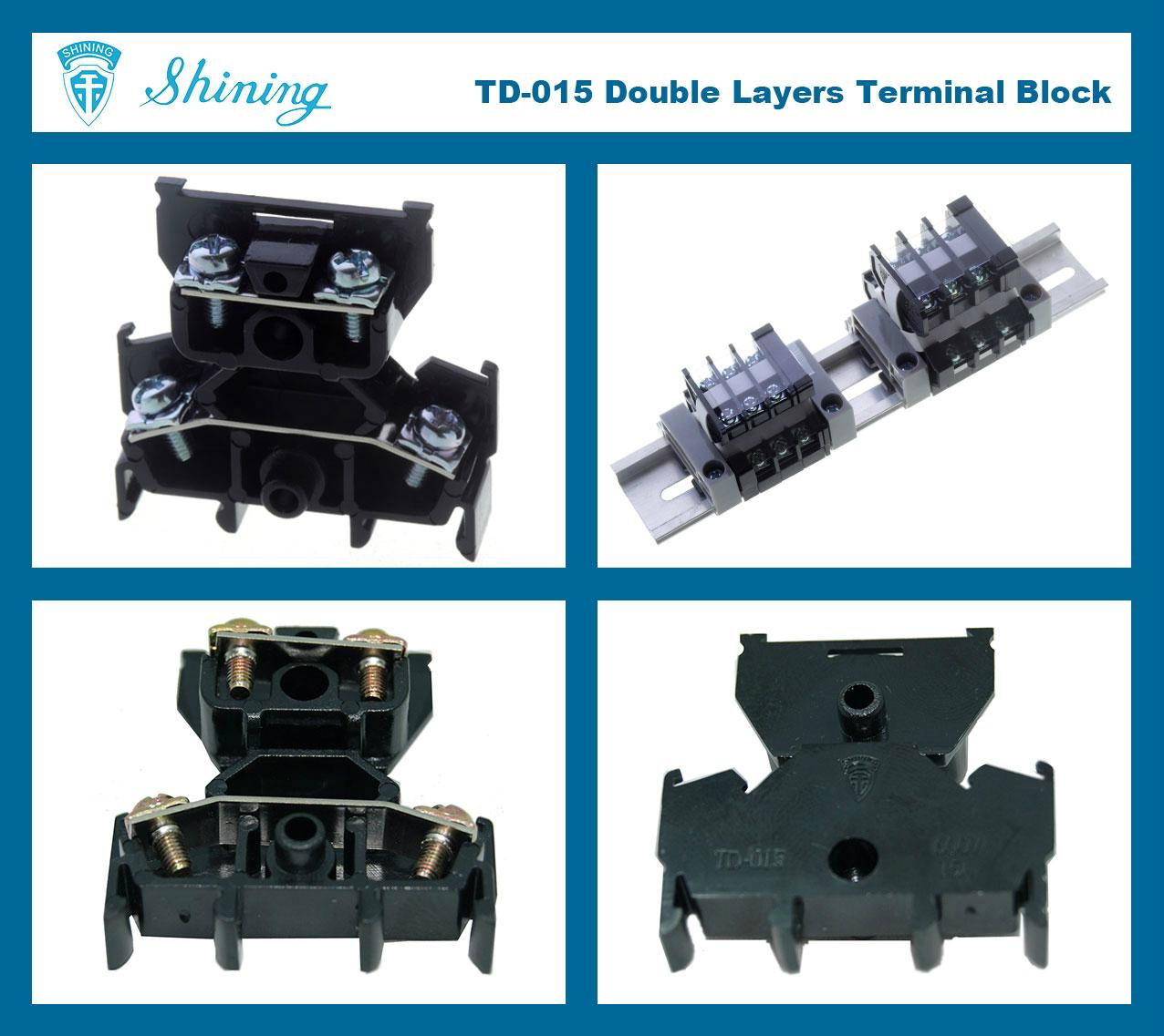TD-015 Double Layers Terminal Block Connector