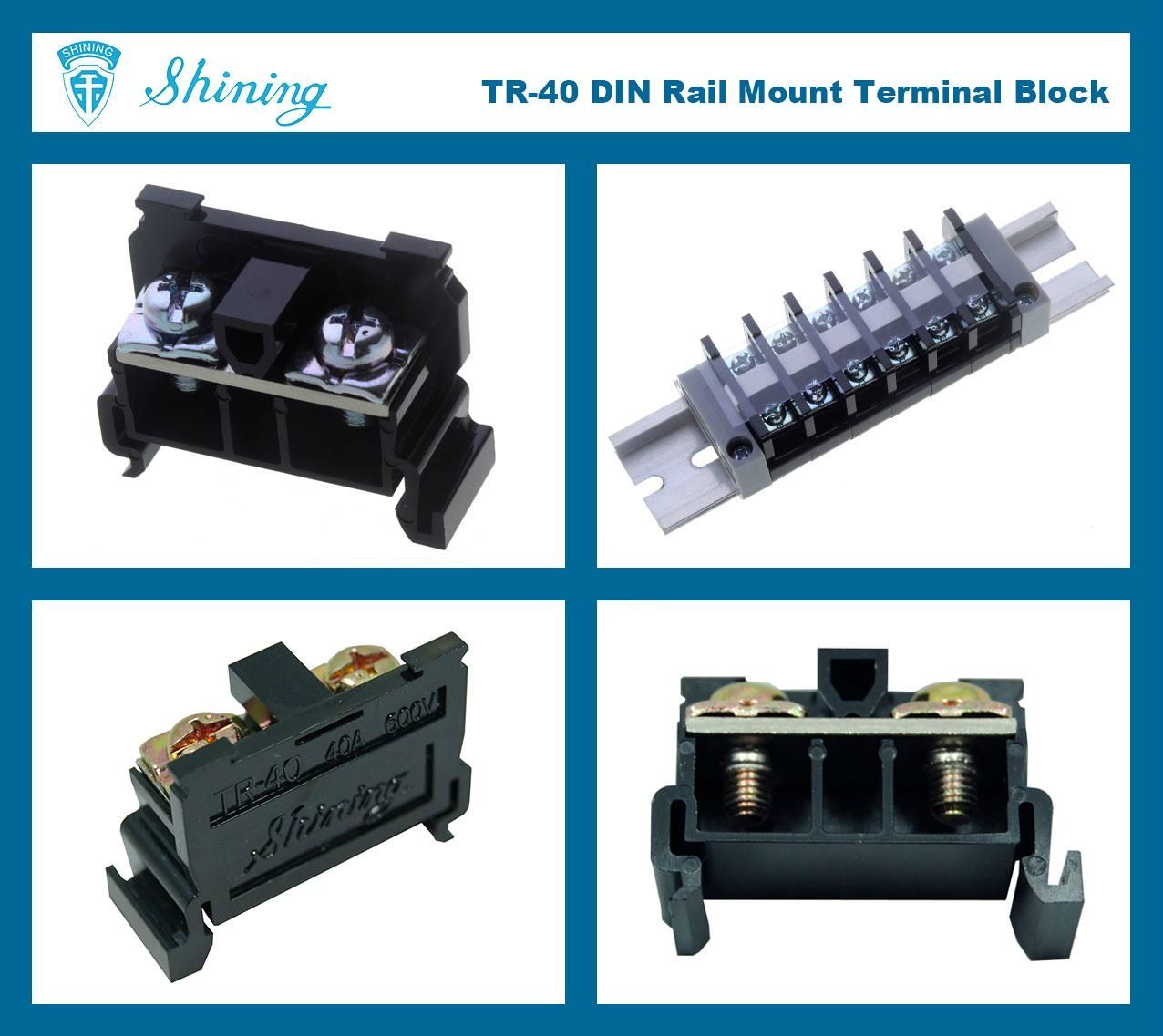 TR-40 Din Rail Assembly Terminal Block