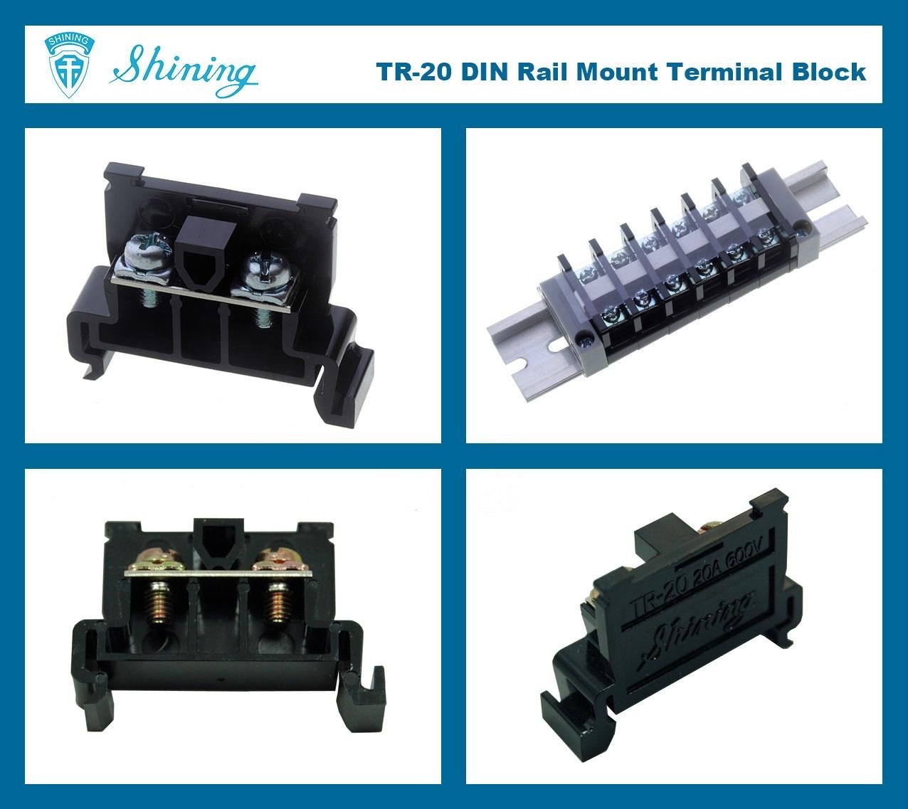TR-20 Din Rail Assembly Terminal Block