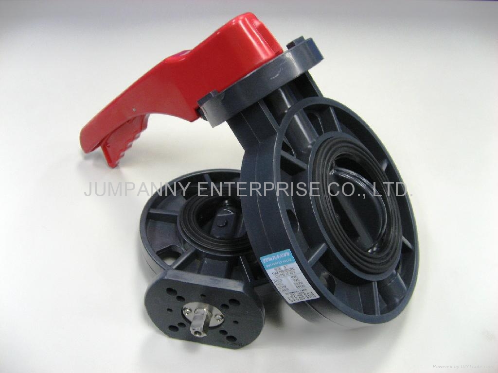 UPVC/CPVC BUTTERFLY VALVE(Chemical resistance) Taiwan Manufacturer