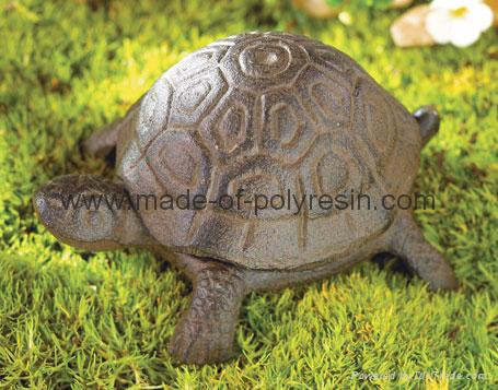 large resin outdoor turtle