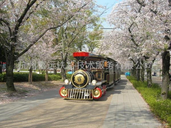 轮胎小火车 - 观光小火车 (中国 浙江省 生产商)