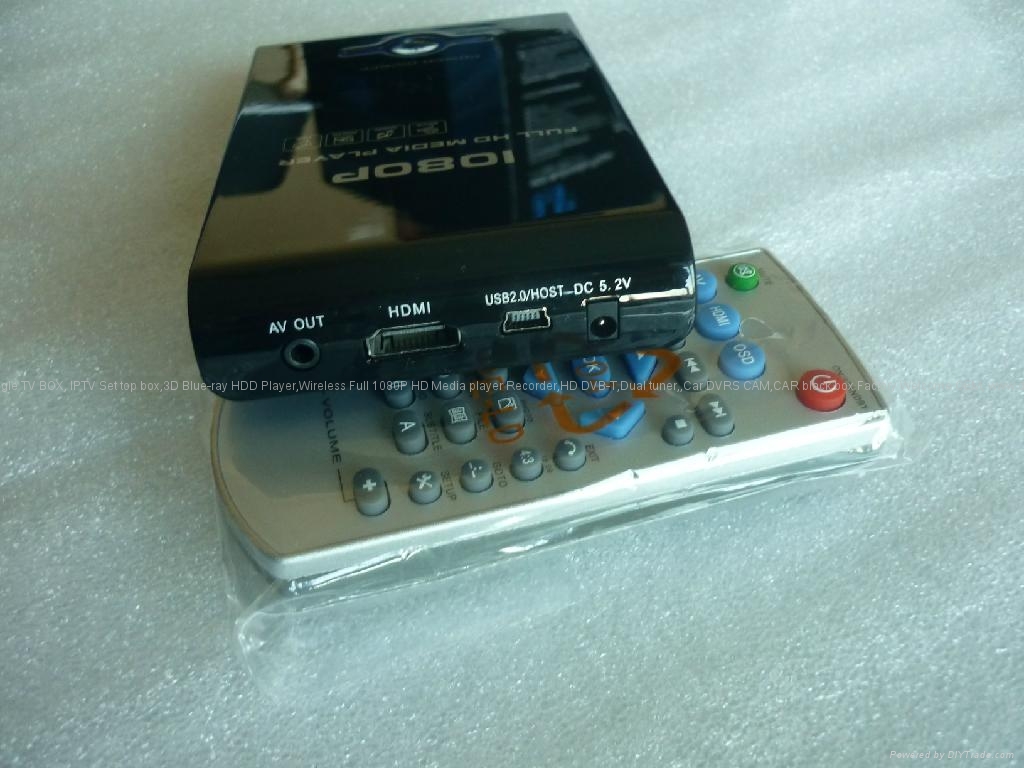 Portable 2.5"1080P HDD Multimedia Player Full HD MKV/H.264/DIVX/DTSSD