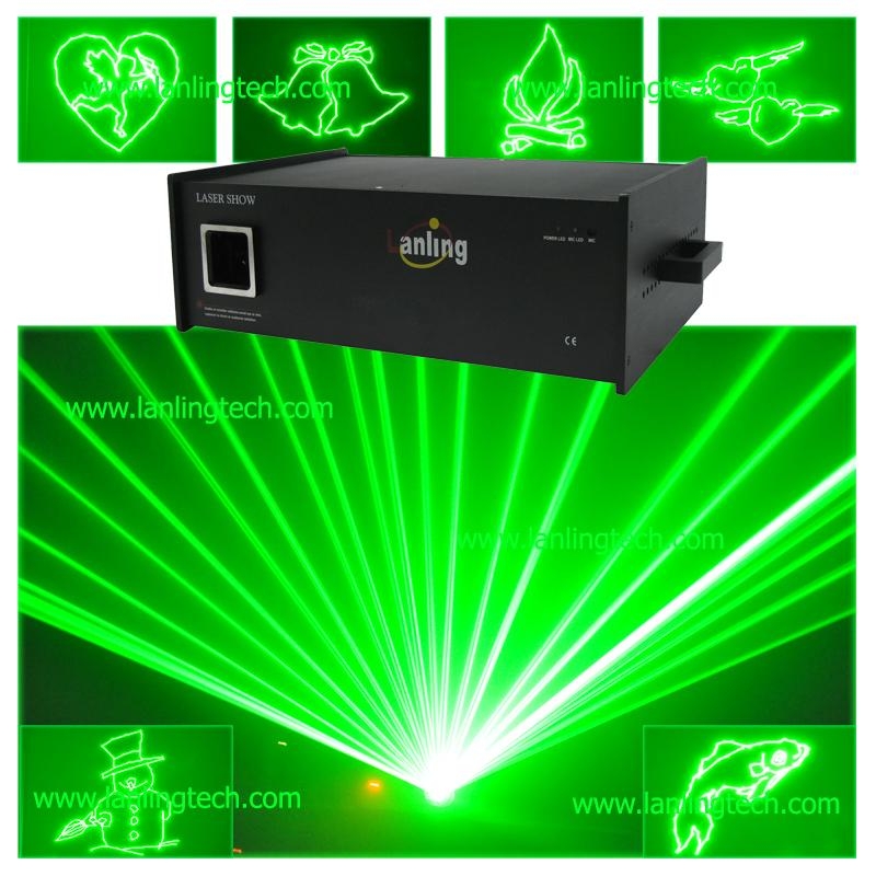 2000mW green laser/outdoor laser light L2000G Lanling Laser (China Manufacturer) Outdoor