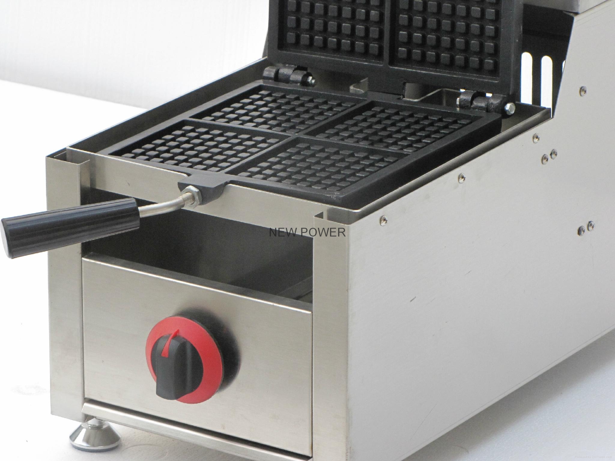 Gas rectangle waffle maker,Gas waffle baker,Gas Swings waffle maker