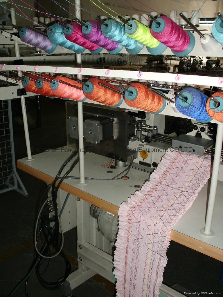 33 NEEDLE COMPUTERIZED SMOCKING AND SHIRRING SEWING MACHINE 33PESM