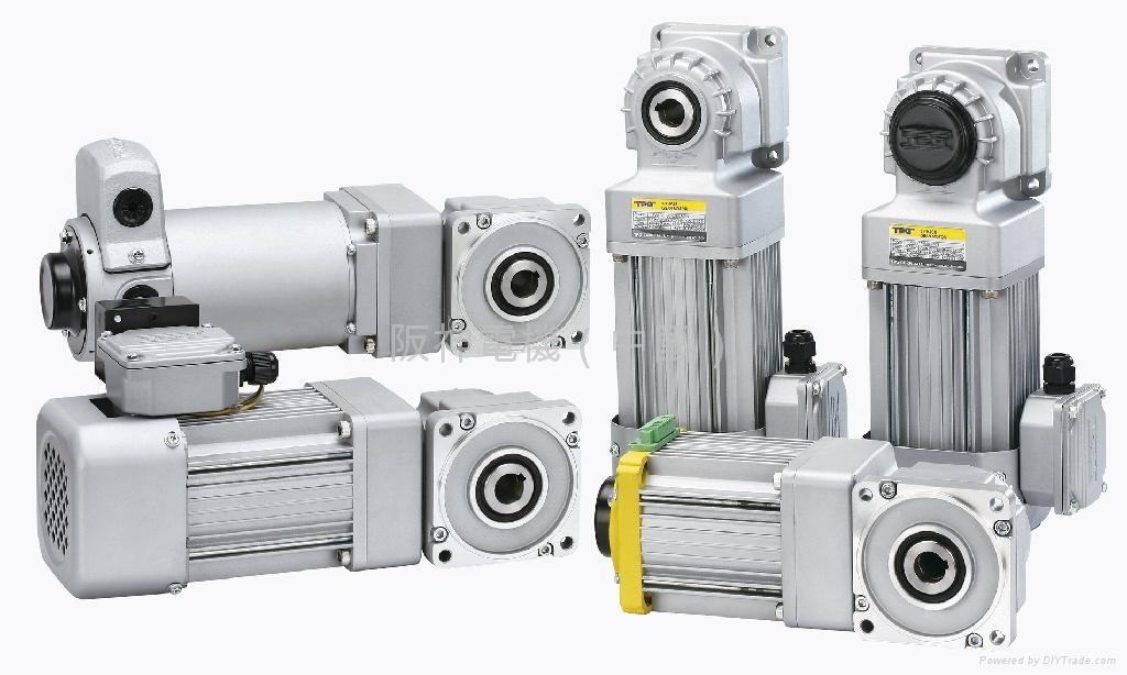 TPG RIGHT ANGLE SPIRAL BEVEL GEAR MOTOR AF17 TYPE TPG MOTORS