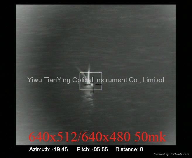 2 Axis Platform VOx 640x480  50mk Thermal Imaging Camera System auto tracking-1