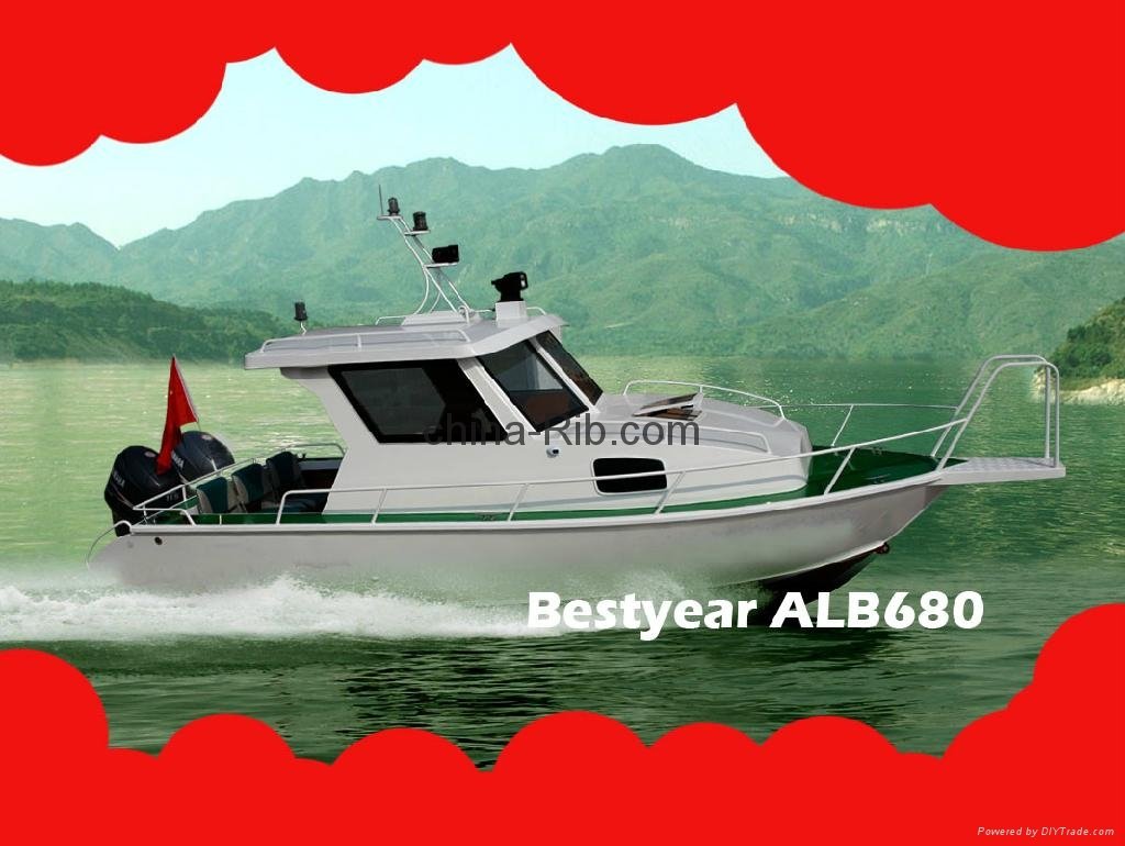 Aluminum Fishing Boat ALB680X - China - Manufacturer - aluminum boat -