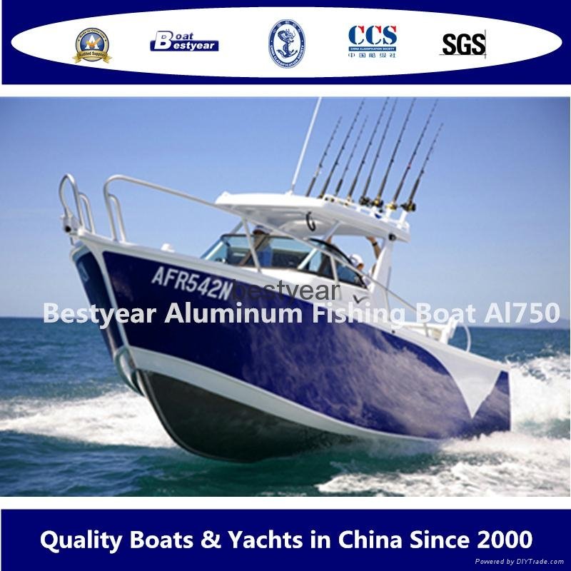 Aluminum alloy 750 fishing boat cabin - AL750 - Bestyear ...