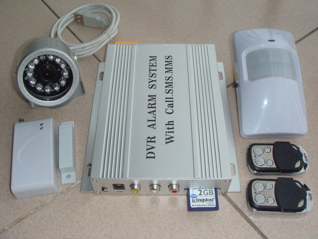 Dvr Alarm System With Call Sms Mms  -  3