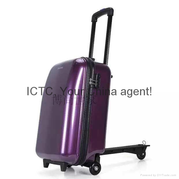 Sunglass traveling suitcase & displays, diy scooter luggage rack, jeep