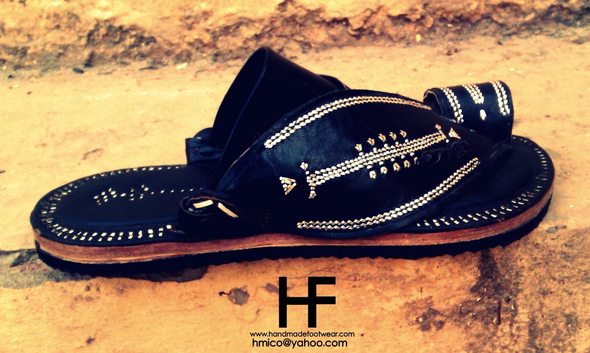 Genuine Leather Handmade Sandals for men and women traditional saudi