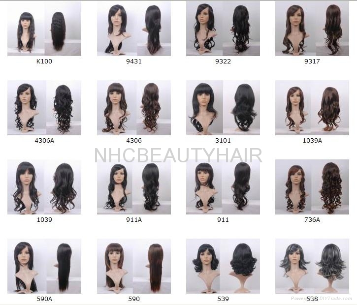 Synthetic hair wigs wholesale 008 WF (China Manufacturer) Wig