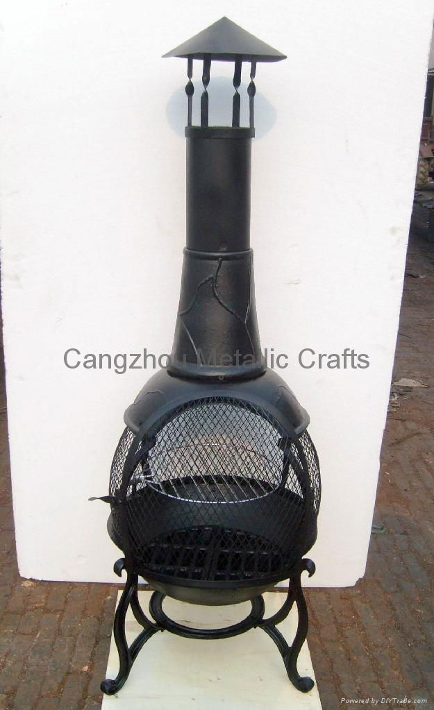 CMC 360 degree chiminea outdoor fireplace - FSL066-FSL075 ...