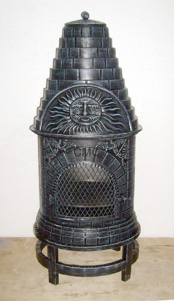 CMC Casita Grill Cast Iron Chiminea - FSL039—FSL039-5 ...