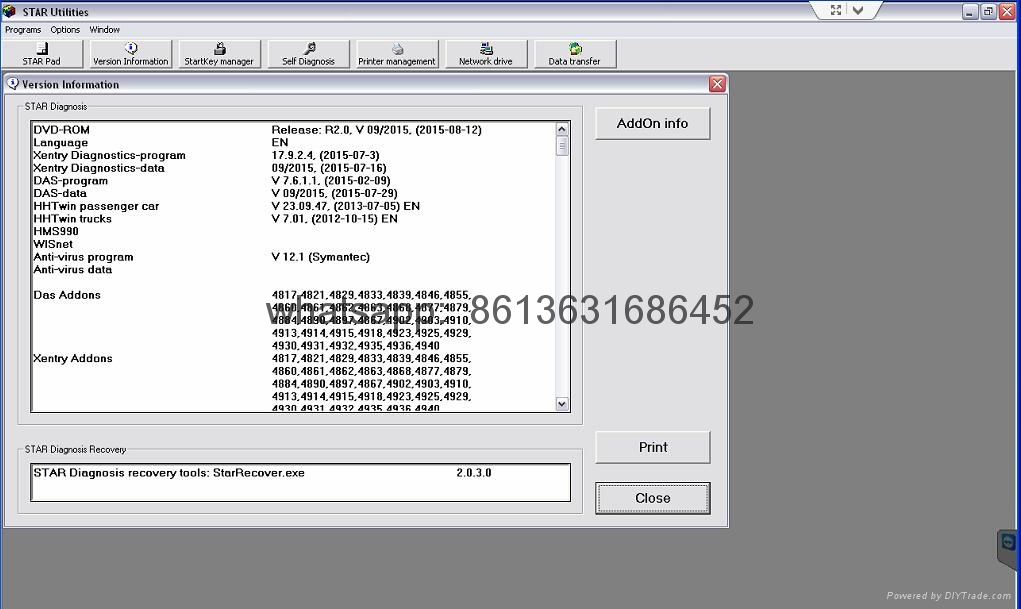 Mercedes benz truck diagnostic scanner