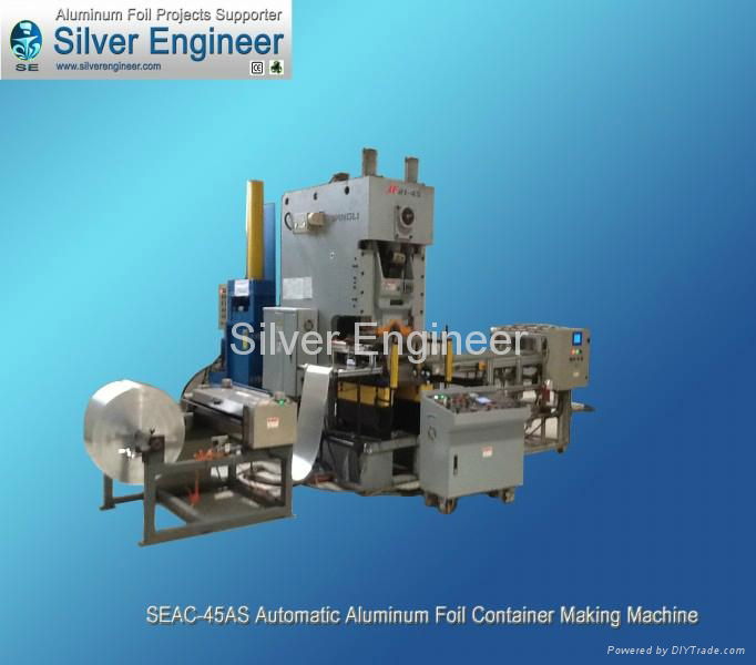 aluminum foil container machine