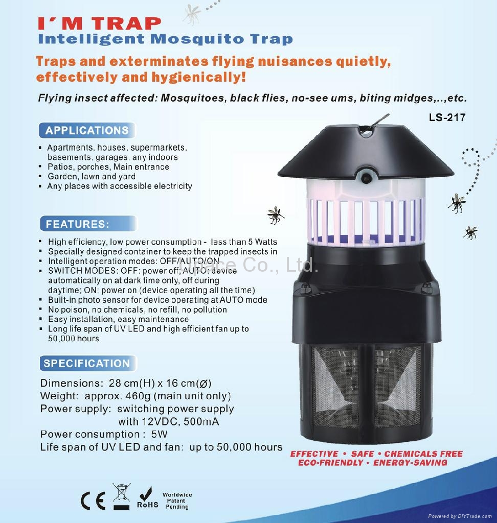 Bug Vacuum Trap (fly trap ) 217 Upace (Taiwan Trading Company