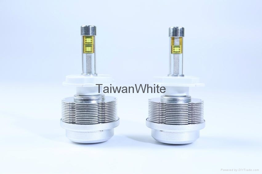 h4 led汽车大灯灯泡