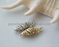 14carat gold fish hook clasp