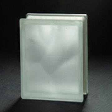 acid cloudy  glass block 