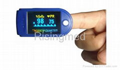 OLED fingertip pulse oximeter