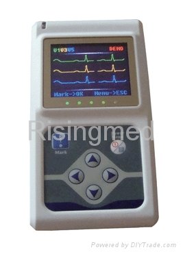 ECG Holter System 3 Channel Holter Recorder/Analyz​er