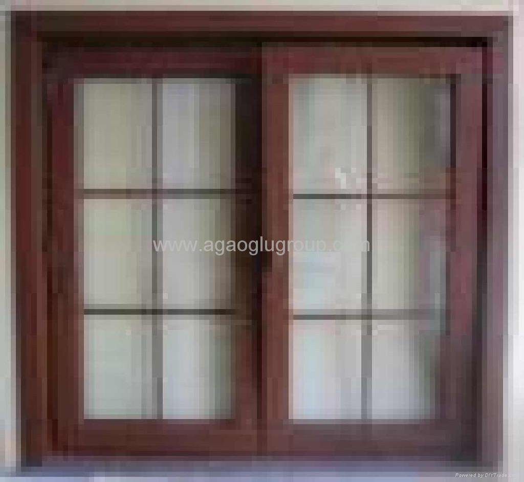 Assembled PVC window and door